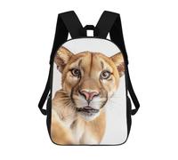 sinyumoney Puma Selfie Sacs À Dos, Sac À Dos Enfant, Sac D'école, Sac À Dos De Voyage Imprimé En 3D, Accessoire De Mode, Sac À Dos Imperméable Pour Enfants 17inch