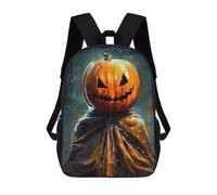 sinyumoney Pumpkin Dummy Evil Sacs À Dos Imprimés En 3D Pour Enfants, Sacs D'école Tendance Pour Garçons, Élèves Du Primaire Et Du Collège 17inch
