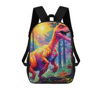 sinyumoney Rainbow Dinosaur in Fantasy Forest Sacs À Dos Imprimés En 3D Pour Enfants, Sacs D'école Tendance Pour Garçons, Élèves Du Primaire Et Du Collège 17inch