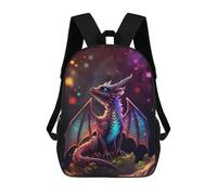 sinyumoney Rainbow Dragon Cub Sacs À Dos Scolaires Pour Enfants, Cartables Imprimés En 3D, Sacs D'école Tendance Pour Garçons, Élèves Du Primaire Et Du Collège 17inch