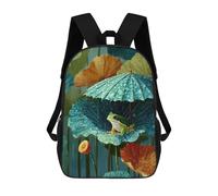 sinyumoney Rainy Day Umbrella for One 17inch Sacs À Dos Scolaires Imprimés En 3D - Sacs À Dos Tendance Pour Garçons Du Primaire Et Du Collège