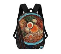 sinyumoney Ramen Bowl Sacs À Dos Pour Enfants, Cartables Imprimés En 3D, Sacs À Dos Pour Élèves Du Primaire Et Du Collège (garçons Et Filles) 17inch