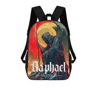 sinyumoney Raphael Archangel Sac À Dos Scolaire Pour Filles Et Garçons, Grande Capacité, Léger, Pour Enfants Et Étudiants 17inch
