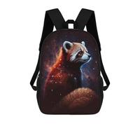sinyumoney Red Panda in Space -4 Sacs À Dos Pour Enfants, Sac À Dos Scolaire Imprimé En 3D Pour Enfants, Sac À Dos De Voyage, Sac À Livres Pour Enfants 17inch Sac D'école
