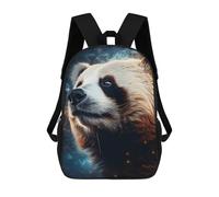 sinyumoney Red Panda Portrait -1 Sac À Dos Scolaire Pour Enfants, Sac À Dos De Voyage Décontracté, Grand Sac À Dos Pour Garçons Et Filles 17inch