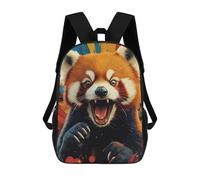 sinyumoney Red Panda Roar Sacs À Dos Imprimés En 3D Pour Enfants, Sacs D'école Tendance Pour Garçons, Sacs De Voyage, Sacs Scolaires Pour Élèves Du Primaire 17inch