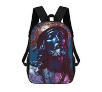 sinyumoney Religion Poster 5 Sac À Dos Enfant, Cartable Imprimé En 3D Pour Garçons Et Adolescents 17inch