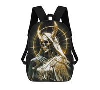 sinyumoney Requiem In Gold Sac À Dos, Cartable Imprimé En 3D, Sac À Goûter, Sac À Dos De Voyage, Sac À Dos Entre Amis, Sac À Dos Scolaire Pour Filles Et Garçons 17inch