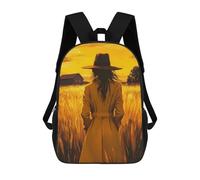 sinyumoney Return to The Home Sac À Dos Scolaire Pour Filles Et Garçons, Grande Capacité, Léger, Pour Enfants Et Étudiants 17inch