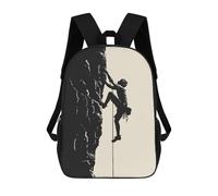 sinyumoney Rock Climber Sac À Dos Scolaire Pour Filles Et Garçons, Grande Capacité, Léger, Pour Enfants Et Étudiants 17inch