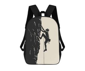 sinyumoney Rock Climber Sac À Dos Scolaire Pour Filles Et Garçons, Grande Capacité, Léger, Pour Enfants Et Étudiants 17inch