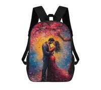 sinyumoney Romantic Couple Under Tree Sacs À Dos Pour Enfants, Sac À Dos Scolaire, Sac À Dos Imprimé En 3D Pour Enfants, Sac À Dos De Voyage, Sac À Livres, Sac D'école Pour Enfants 17inch