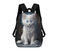 sinyumoney Royal Kitten Portrait Sacs À Dos Pour Enfants, Cartables Imprimés En 3D, Sacs À Dos Pour Élèves Du Primaire Et Du Collège (garçons Et Filles) 17inch