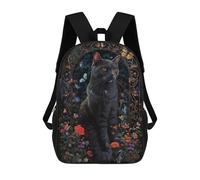 sinyumoney Russian Blue Sacs À Dos Scolaires Pour Enfants, Sac D'école Imprimé En 3D Pour Garçons, Élèves Du Primaire Et Du Collège 17inch