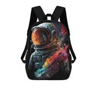 sinyumoney Sac À Dos 17 Pouces Astronaut Lost in Space, Cartable Imprimé En 3D, Sac À Goûter, Sac À Dos De Voyage, Sac À Dos Pour Amis (filles Et Garçons)