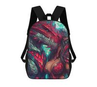 sinyumoney Sac À Dos 17 Pouces Dragon Armor Fantasy Artwork-6, Cartable Imprimé En 3D, Sac À Goûter, Sac À Dos De Voyage, Sac À Dos Pour Amis (filles Et Garçons)