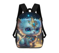 sinyumoney Sac À Dos 17 Pouces Enchanted Fantasy Creature Artwork, Cartable Imprimé En 3D, Sac À Goûter, Sac À Dos De Voyage, Sac À Dos Pour Amis (filles Et Garçons)
