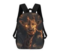 sinyumoney Sac À Dos 17 Pouces Giraffe Lighting Fantasy, Cartable Imprimé En 3D, Sac À Goûter, Sac À Dos De Voyage, Sac À Dos Pour Amis (filles Et Garçons)