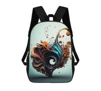 sinyumoney Sac À Dos 17 Pouces Guitar Music, Cartable Imprimé En 3D, Sac À Goûter, Sac À Dos De Voyage, Sac À Dos Pour Amis (filles Et Garçons)