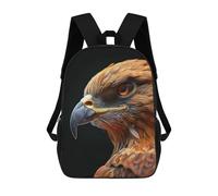 sinyumoney Sac À Dos 17 Pouces Hawk, Cartable Imprimé En 3D, Sac À Goûter, Sac À Dos De Voyage, Sac À Dos Pour Amis (filles Et Garçons)