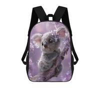 sinyumoney Sac À Dos 17 Pouces Koala in Blossom Tree, Cartable Imprimé En 3D, Sac À Goûter, Sac À Dos De Voyage, Sac À Dos Pour Amis (filles Et Garçons)