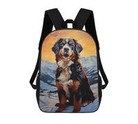 sinyumoney Sac À Dos 17inch Bernese Mountain Dog Sac À Dos Scolaire Imprimé En 3D Pour Garçons Et Filles, Sac À Dos Pour Ordinateur Portable Pour Enfants/étudiants/adultes