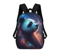 sinyumoney Sac À Dos 17inch Cosmic Panda Portrait-4 Sac À Dos Scolaire Imprimé En 3D Pour Garçons Et Filles, Sac À Dos Pour Ordinateur Portable Pour Enfants/étudiants/adultes