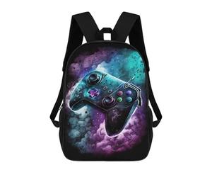sinyumoney Sac À Dos 17inch Gaming Controller Art Print Sac À Dos Scolaire Imprimé En 3D Pour Garçons Et Filles, Sac À Dos Pour Ordinateur Portable Pour Enfants/étudiants/adultes