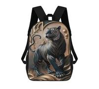 sinyumoney Sac À Dos 17inch King Tiger Golden Triumph Sac À Dos Scolaire Imprimé En 3D Pour Garçons Et Filles, Sac À Dos Pour Ordinateur Portable Pour Enfants/étudiants/adultes