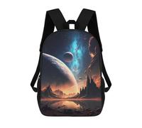 sinyumoney Sac À Dos 3D Amusant Et Cool Pour Adolescents (garçons Et Filles) Beyond The Galaxy Sac À Dos Imprimé 3D Pour Enfants, Sac D'école Primaire 17inch