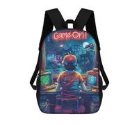 sinyumoney Sac À Dos 3D Anime And Gaming Sac D'école Pour Garçons, Sac À Livres, Sac À Dos Tendance Pour Ordinateur Portable, Sac À Dos Pour Garçons Et Filles 17inch