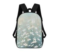 sinyumoney Sac À Dos 3D Beautiful Flower Burst Sac D'école Pour Garçons, Sac À Livres, Sac À Dos Tendance Pour Ordinateur Portable, Sac À Dos Pour Garçons Et Filles 17inch