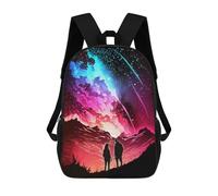 sinyumoney Sac À Dos 3D Beyond The Cosmos Sac D'école Pour Garçons, Sac À Livres, Sac À Dos Tendance Pour Ordinateur Portable, Sac À Dos Pour Garçons Et Filles 17inch