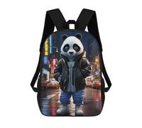 sinyumoney Sac À Dos 3D Pour Enfants Cool Panda Sacs Imprimés Sac D'école Sac À Dos Léger Sac À Dos Tendance Et Amusant Pour Enfants 17inch