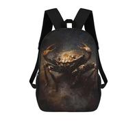 sinyumoney Sac À Dos 3D Pour Enfants Crab Fairy Tale Characters Sacs Imprimés Sac D'école Sac À Dos Léger Sac À Dos Tendance Et Amusant Pour Enfants 17inch