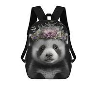 sinyumoney Sac À Dos 3D Pour Enfants Cute Baby Fluffy Panda Sacs Imprimés Sac D'école Sac À Dos Léger Sac À Dos Tendance Et Amusant Pour Enfants 17inch