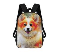 sinyumoney Sac À Dos 3D Pour Enfants Dog Funny Sacs Imprimés Sac D'école Sac À Dos Léger Sac À Dos Tendance Et Amusant Pour Enfants 17inch