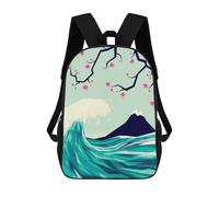 sinyumoney Sac À Dos 3D Pour Enfants Falling in Love II Sacs Imprimés Sac D'école Sac À Dos Léger Sac À Dos Tendance Et Amusant Pour Enfants 17inch