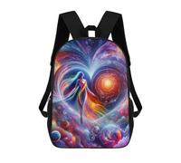 sinyumoney Sac À Dos 3D Pour Enfants Field of Love Sacs Imprimés Sac D'école Sac À Dos Léger Sac À Dos Tendance Et Amusant Pour Enfants 17inch