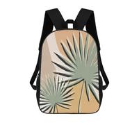sinyumoney Sac À Dos 3D Pour Enfants Floral And Tropical 07 Sacs Imprimés Sac D'école Sac À Dos Léger Sac À Dos Tendance Et Amusant Pour Enfants 17inch