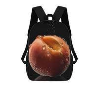sinyumoney Sac À Dos 3D Pour Enfants Juicy Peach Sacs Imprimés Sac D'école Sac À Dos Léger Sac À Dos Tendance Et Amusant Pour Enfants 17inch