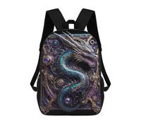 sinyumoney Sac À Dos 3D Pour Enfants Legendary Steampunk Dragon Sacs Imprimés Sac D'école Sac À Dos Léger Sac À Dos Tendance Et Amusant Pour Enfants 17inch
