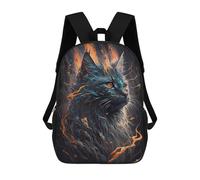 sinyumoney Sac À Dos 3D Pour Enfants Maine Coon Cat Sacs Imprimés Sac D'école Sac À Dos Léger Sac À Dos Tendance Et Amusant Pour Enfants 17inch