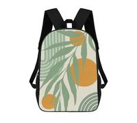 sinyumoney Sac À Dos 3D Pour Enfants Minimalist Floral 12 Sacs Imprimés Sac D'école Sac À Dos Léger Sac À Dos Tendance Et Amusant Pour Enfants 17inch