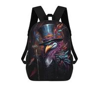 sinyumoney Sac À Dos 3D Pour Enfants Monster Sacs Imprimés Sac D'école Sac À Dos Léger Sac À Dos Tendance Et Amusant Pour Enfants 17inch