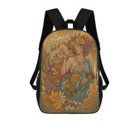 sinyumoney Sac À Dos 3D Pour Enfants PERFUME Art Nouveau Sacs Imprimés Sac D'école Sac À Dos Léger Sac À Dos Tendance Et Amusant Pour Enfants 17inch