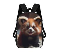sinyumoney Sac À Dos 3D Wild Cute Baby Red Panda Sac D'école Pour Garçons, Sac À Livres, Sac À Dos Tendance Pour Ordinateur Portable, Sac À Dos Pour Garçons Et Filles 17inch