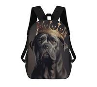 sinyumoney Sac À Dos 4Filles Cane Corso King Sac À Dos Scolaire Garçon Imprimé En 3D, Sac À Dos Décontracté Et Léger Pour Collégiens 17inch