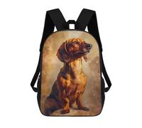sinyumoney Sac À Dos 4Filles Classic Dachshund Posing Sac À Dos Scolaire Garçon Imprimé En 3D, Sac À Dos Décontracté Et Léger Pour Collégiens 17inch