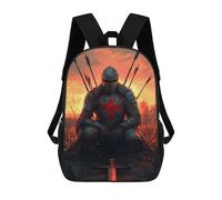 sinyumoney Sac À Dos 4Filles Dying in Glory Sac À Dos Scolaire Garçon Imprimé En 3D, Sac À Dos Décontracté Et Léger Pour Collégiens 17inch